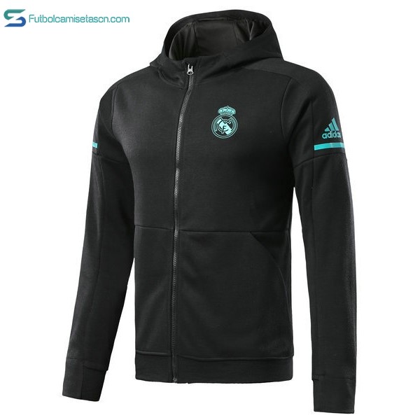 Sudaderas Con Capucha Real Madrid Niños 2017/18 Negro